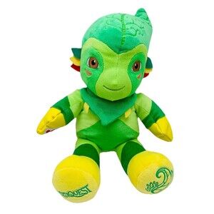 Build a Bear Plush Magiquest Foli 15” Green Yellow Stuffed Animal BAB 2022